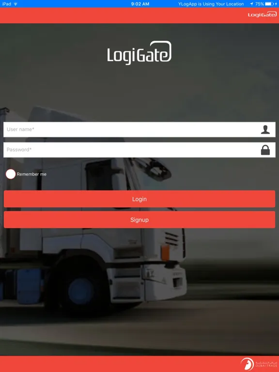 LogiGate iPad  スクリーンショット