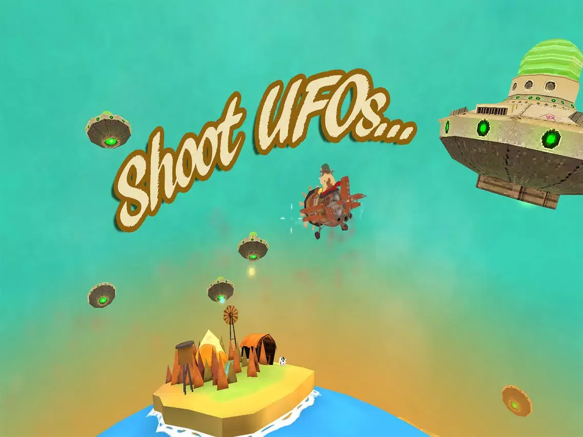 Скриншоты Space Rustlers: VR Flying Game iPad 