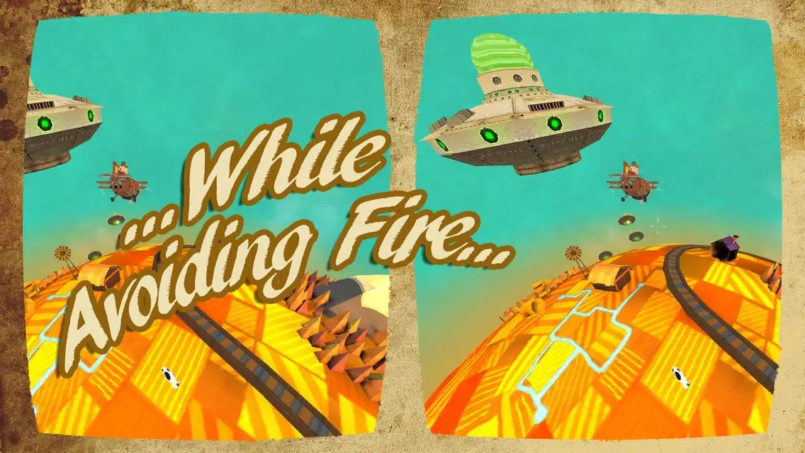 Скриншоты Space Rustlers: VR Flying Game
