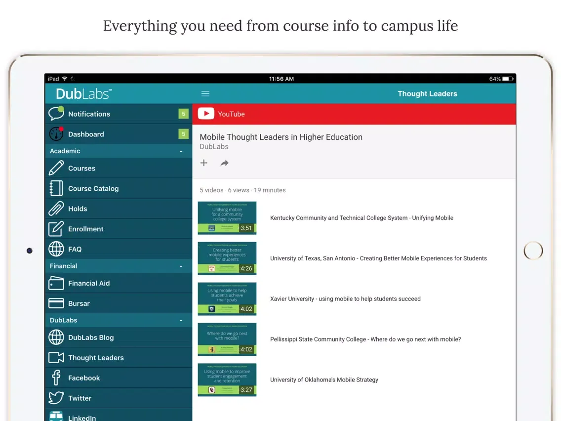 DubLabs iPad  Screenshots