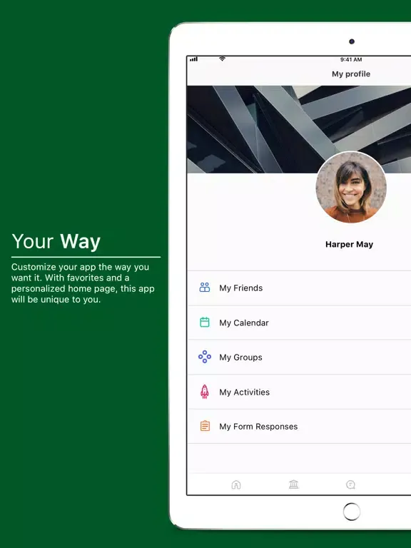 Скриншоты Oklahoma Baptist University iPad 
