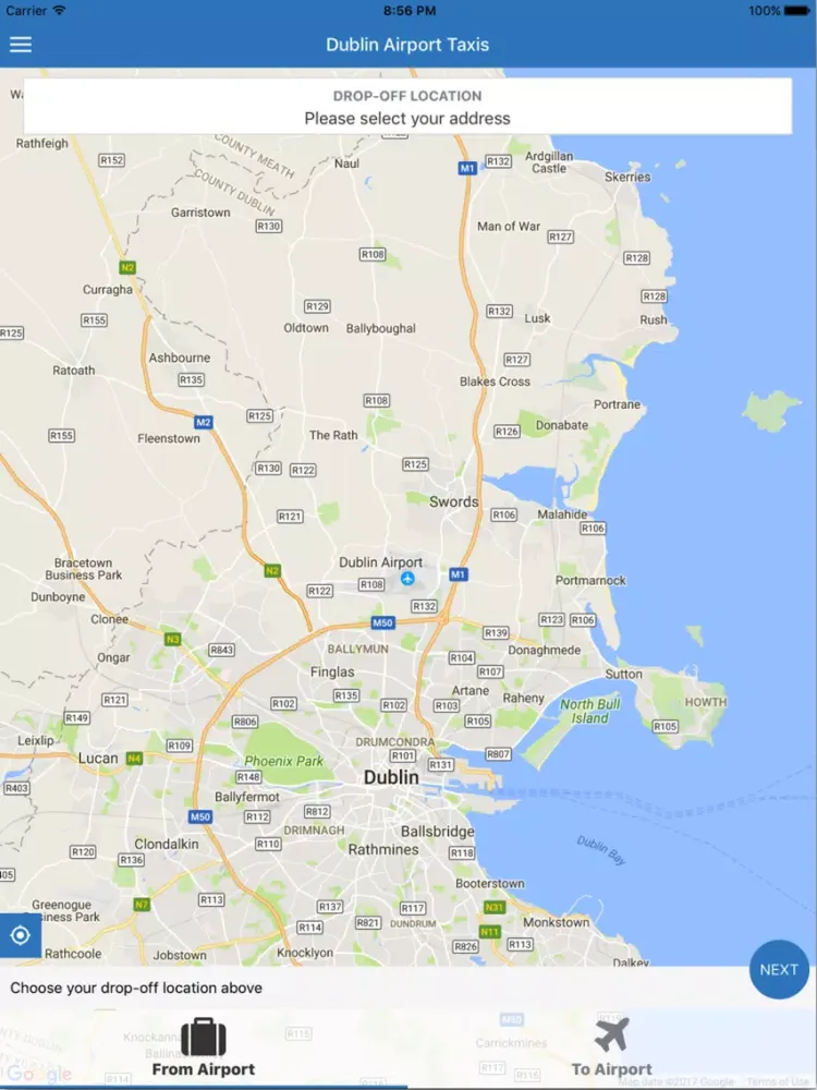 Dublin Airport Taxis iPad  Ekran Görüntüleri