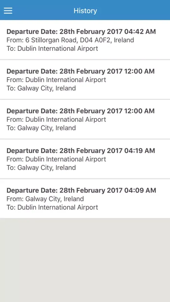 Dublin Airport Taxis Ekran Görüntüleri
