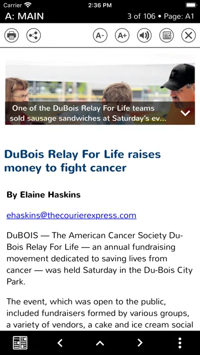 Screenshot di Courier Express