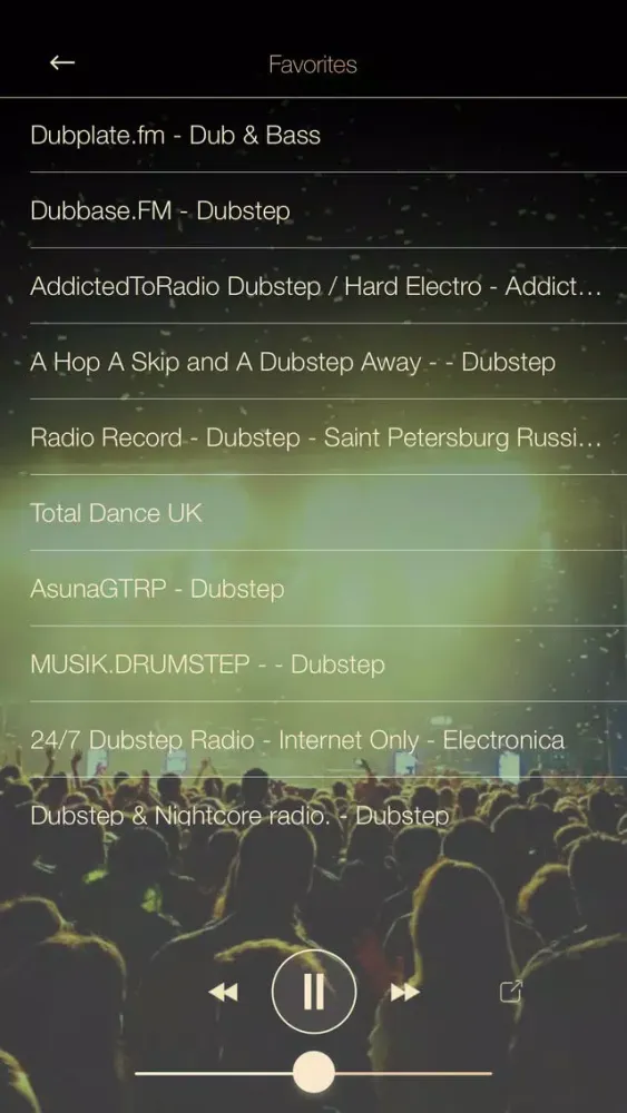Dubstep Music ONLINE Radio 스크린샷