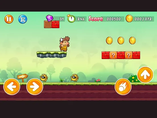 Capturas de tela do Super Pino Go iPad 