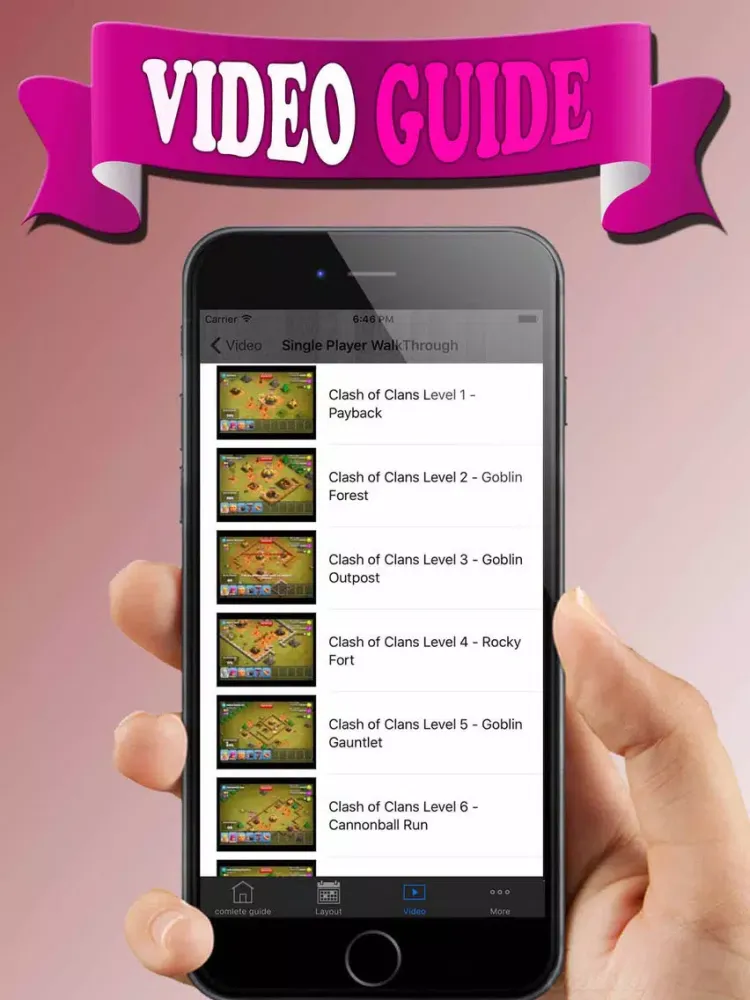Pocket Guide for Coc-Clash of Clans - Hacks, Gems! iPad  Screenshots