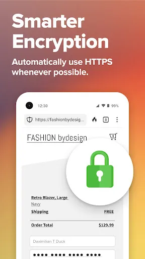 Screenshot di DuckDuckGo Private Browser