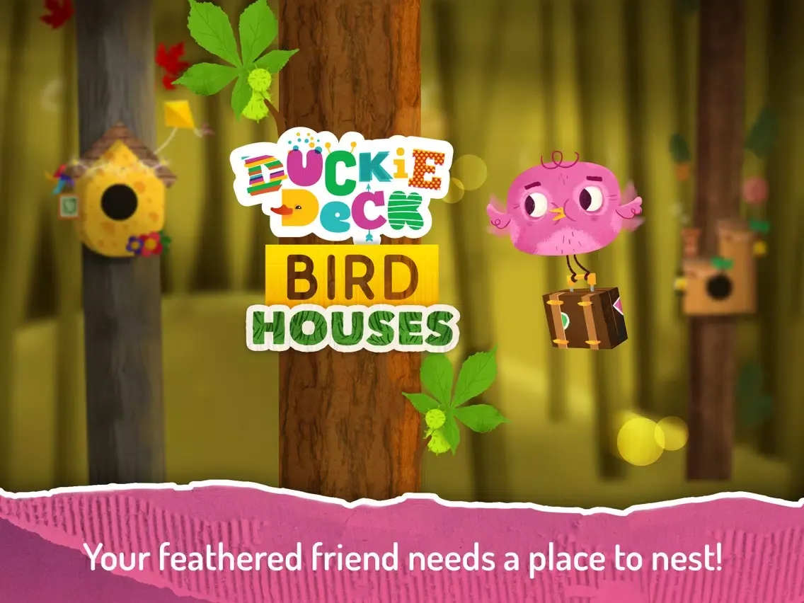 Tangkapan skrin Duckie Deck Bird Houses iPad 