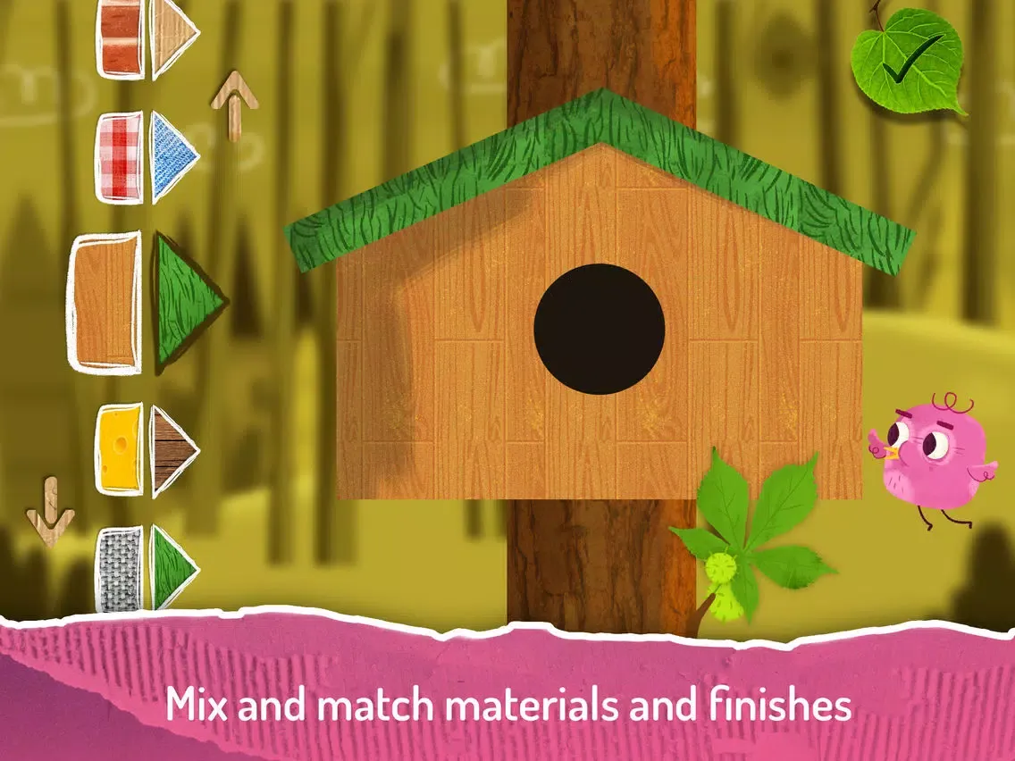 Tangkapan skrin Duckie Deck Bird Houses iPad 