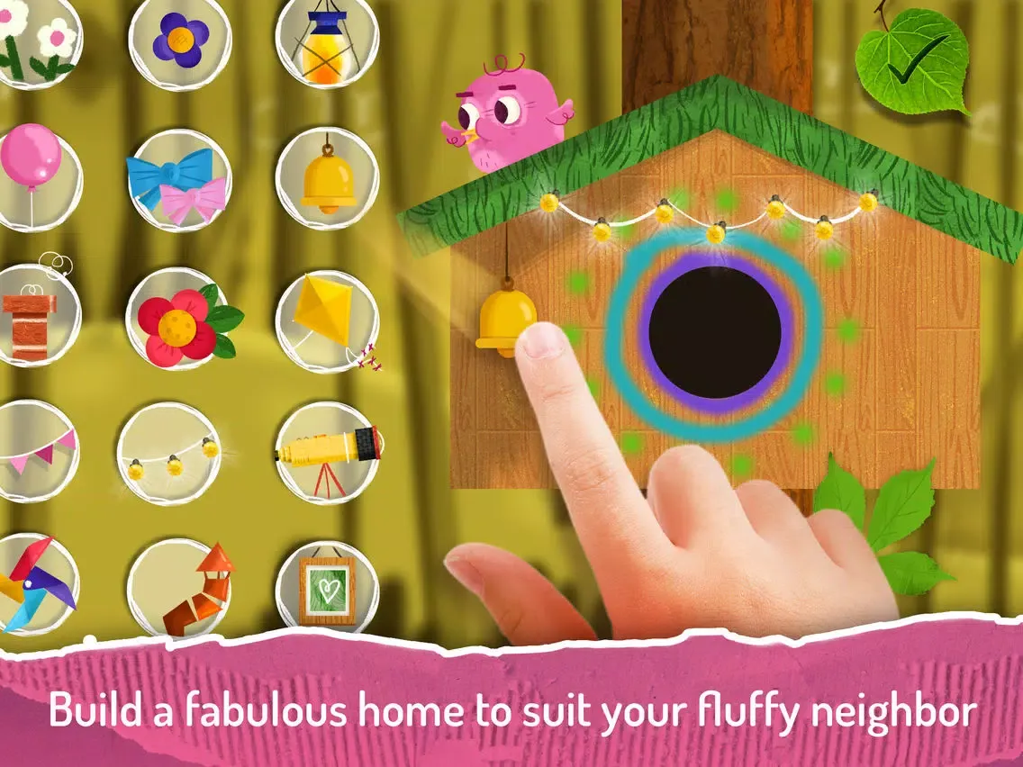 Tangkapan skrin Duckie Deck Bird Houses iPad 