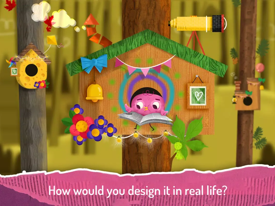 Tangkapan skrin Duckie Deck Bird Houses iPad 
