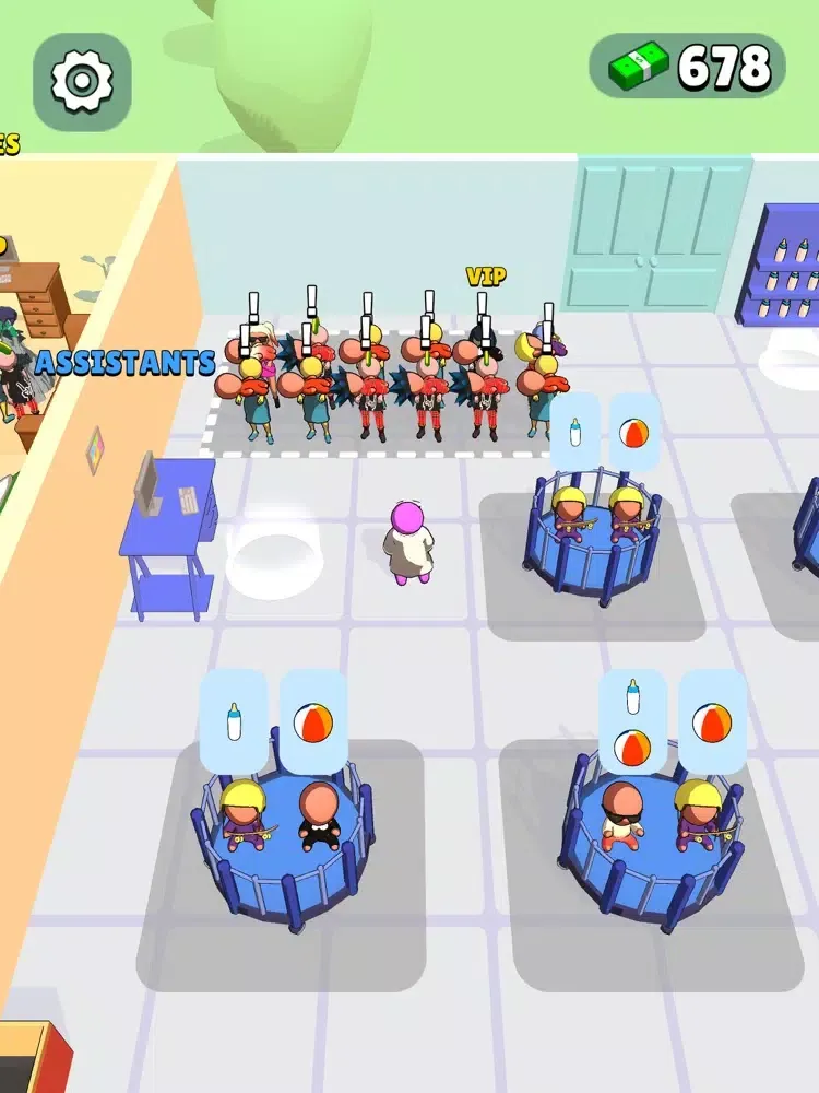 Ảnh chụp màn hình của Maternity Hospital Tycoon iPad 