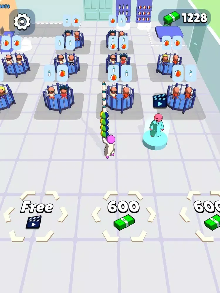 Ảnh chụp màn hình của Maternity Hospital Tycoon iPad 