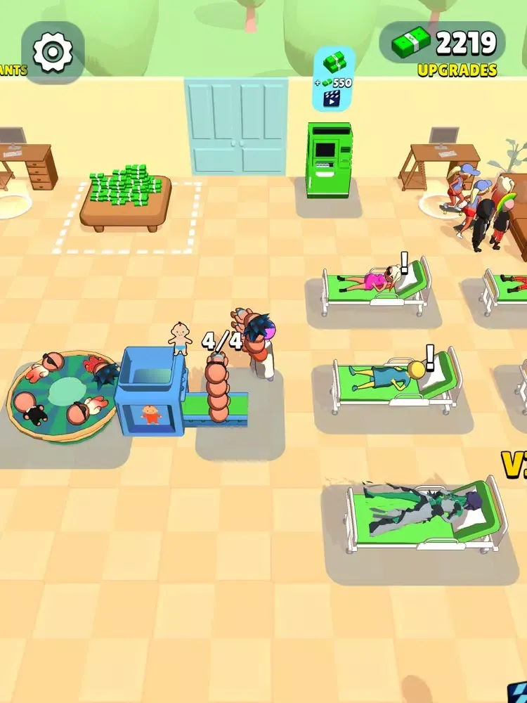 Ảnh chụp màn hình của Maternity Hospital Tycoon iPad 