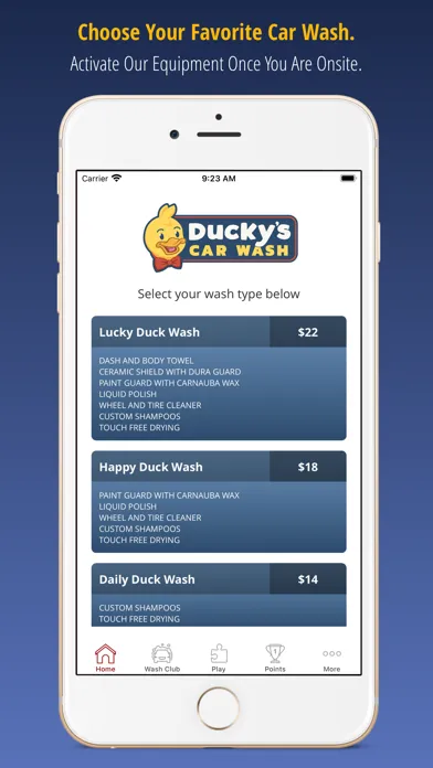 Ducky's Express Car Wash應用截圖
