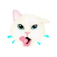 Cat Face Sticker