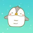 Chubby Penguin Sticker Chubby Penguin Sticker