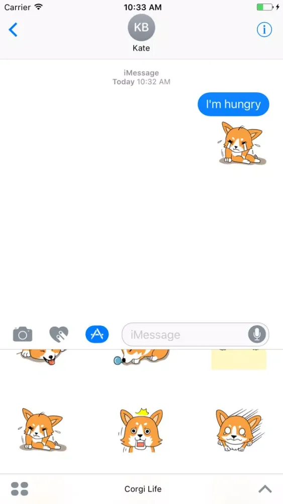 Corgi Life Sticker स्क्रीनशॉट