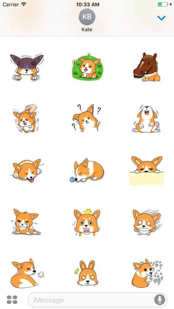 Corgi Life Sticker स्क्रीनशॉट