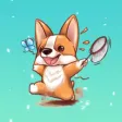 Cute Corgi Animated Sticker Cute Corgi Animated Sticker