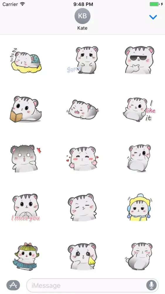 Cute Mouse Sticker Screenshots