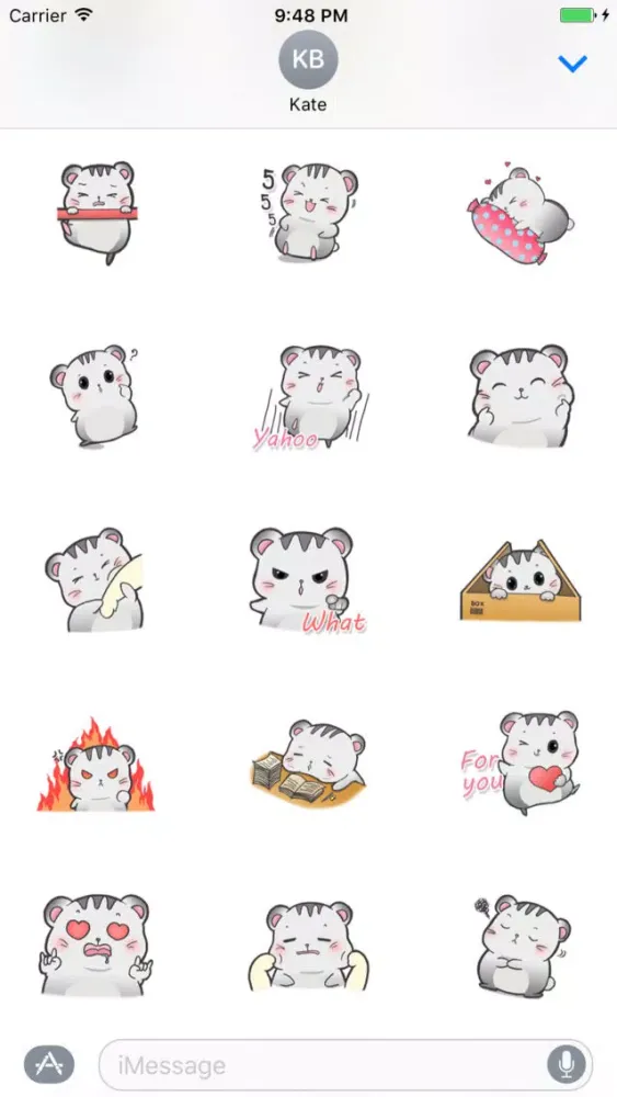 Cute Mouse Sticker Screenshots