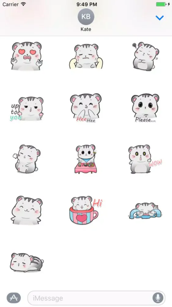 Cute Mouse Sticker Screenshots