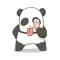 Cute Panda Sticker