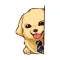 Dog Job Sticker