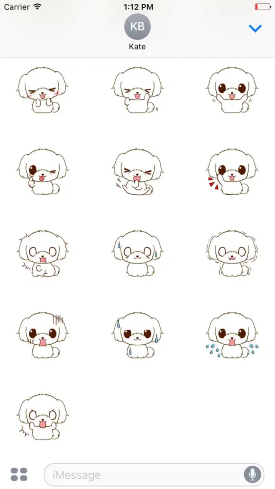 Capturas de pantalla de Little Maltese Animated Sticker