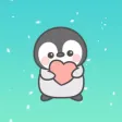 Lovely Penguin Animated Sticker Lovely Penguin Animated Sticker