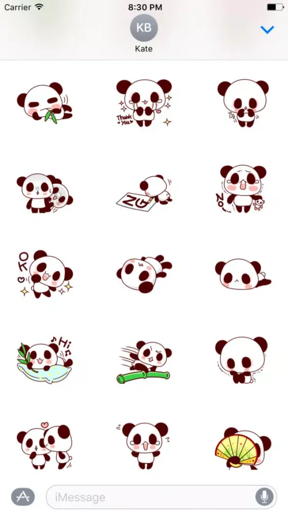 Panda Lover Sticker Screenshots