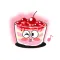 Smile Cupcake Sticker