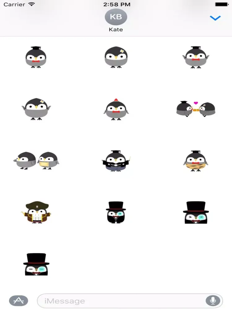 Student Owl Animated Sticker iPad  স্ক্রিনশট