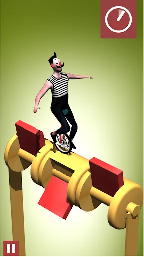ภาพหน้าจอของ Bamba: an unicycle circus adve