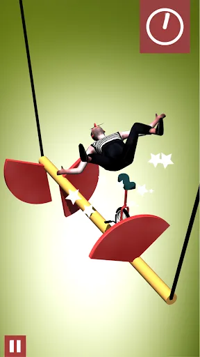 ภาพหน้าจอของ Bamba: an unicycle circus adve