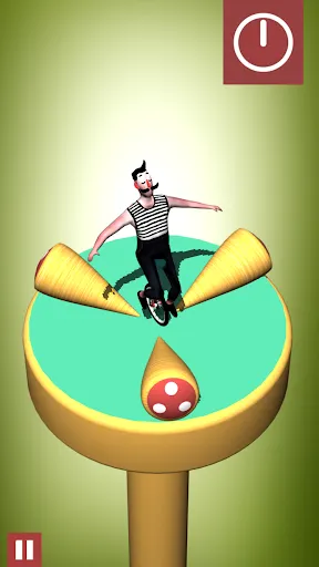 ภาพหน้าจอของ Bamba: an unicycle circus adve
