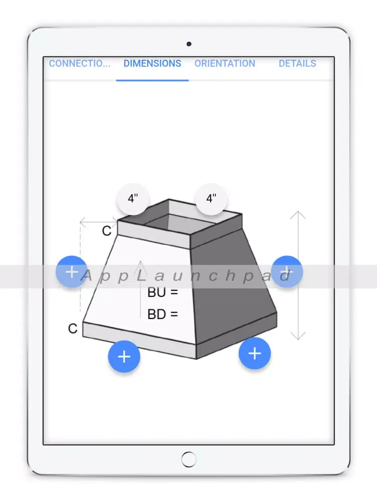Скриншоты Square Duct Fittings iPad 