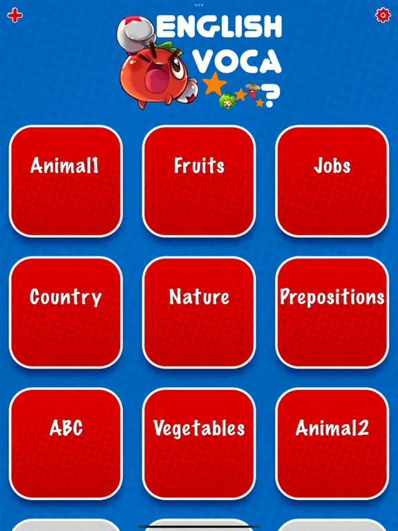 Game Learn English Quiz Voca iPad  Screenshots