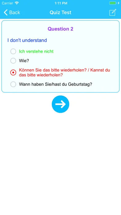 Learn German Language Offline应用截图