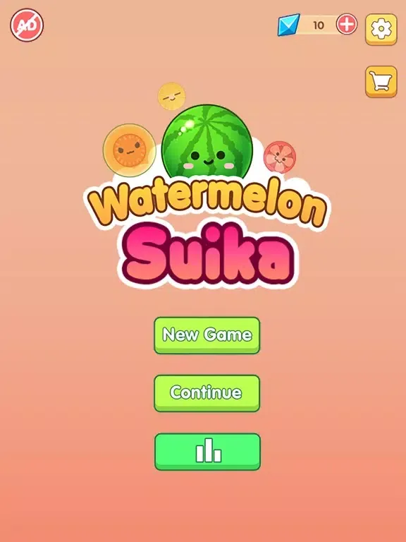 Tangkapan skrin Watermelon Suika Merge! iPad 