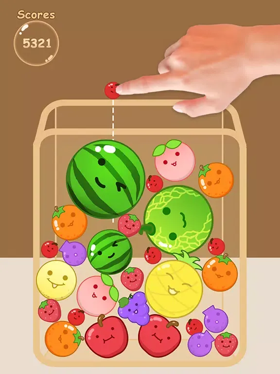Tangkapan skrin Watermelon Suika Merge! iPad 