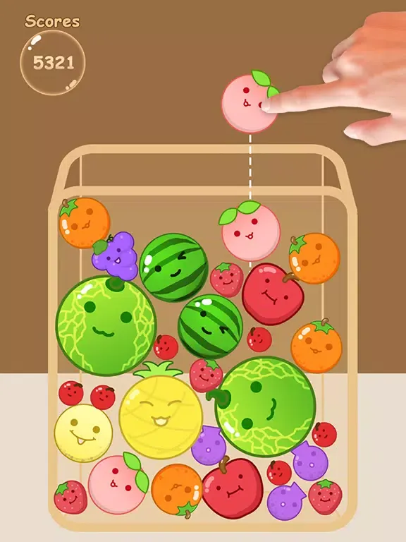 Tangkapan skrin Watermelon Suika Merge! iPad 