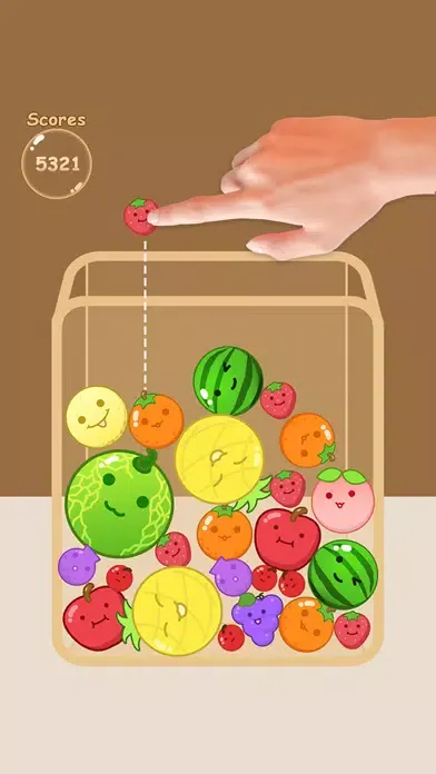 Tangkapan skrin Watermelon Suika Merge!