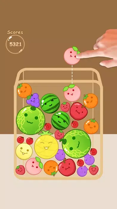Tangkapan skrin Watermelon Suika Merge!