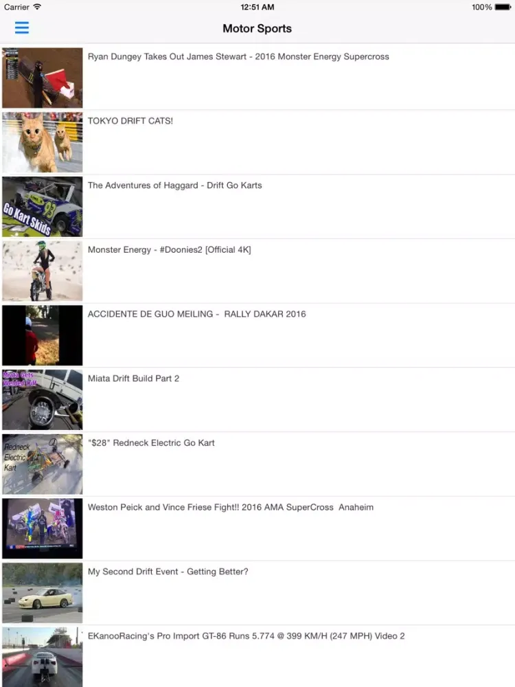 ภาพหน้าจอของ Today Sports iPad 