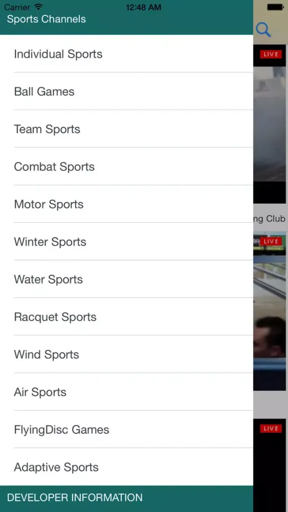 ภาพหน้าจอของ Today Sports