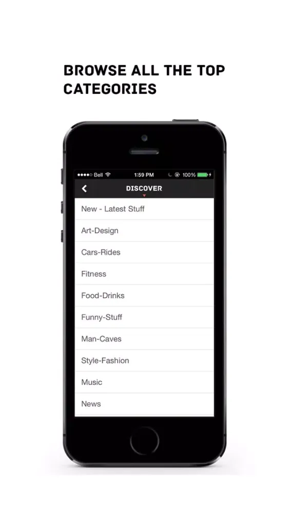 Dudepins: Men's App - Discover Cool Stuff For Guys应用截图