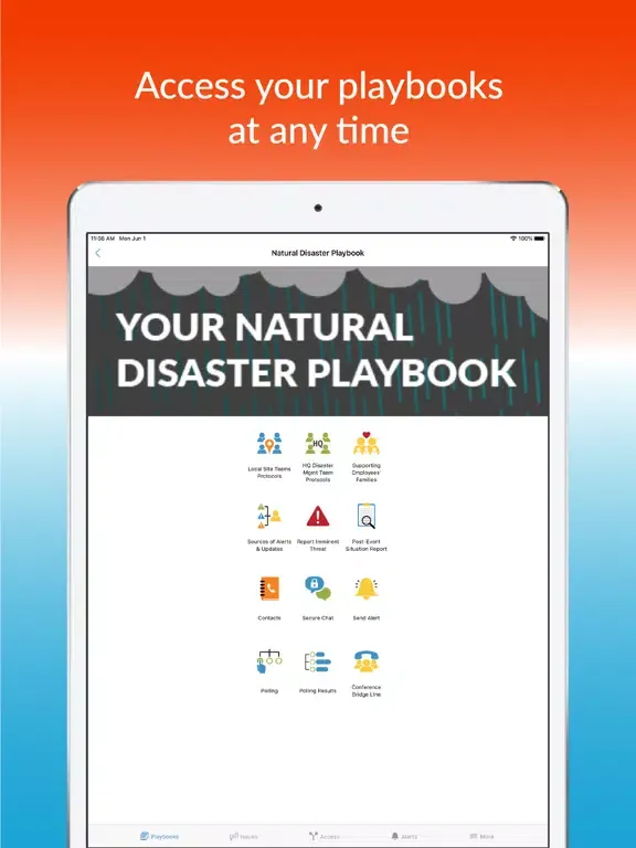 Dude Solutions Safety Center iPad  स्क्रीनशॉट